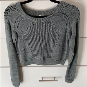 Cropped sweater